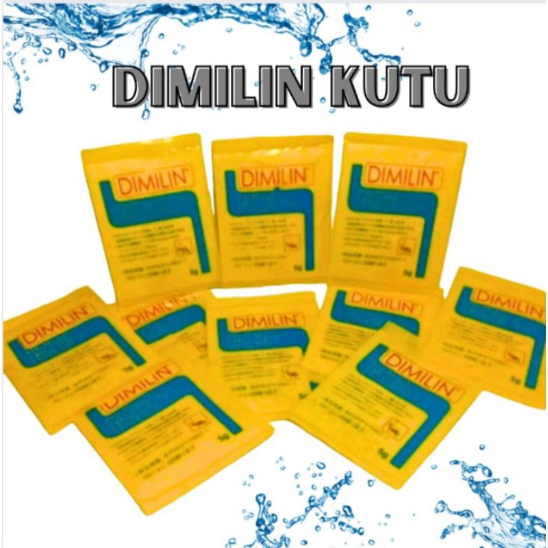 Obat Ikan Anti Kutu DIMILIN KUTU 5GR