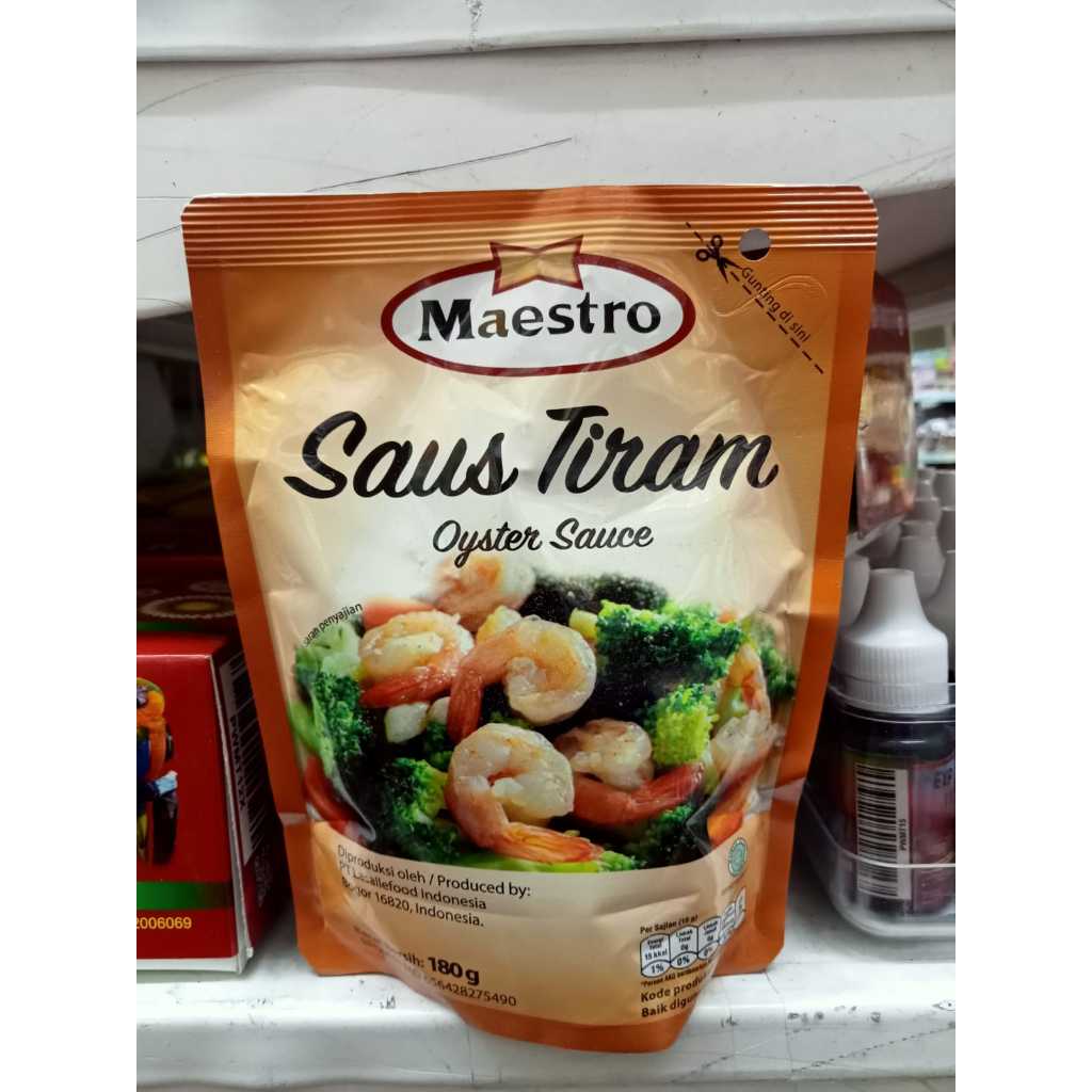 

Maestro Saus Tiram 180 Gr
