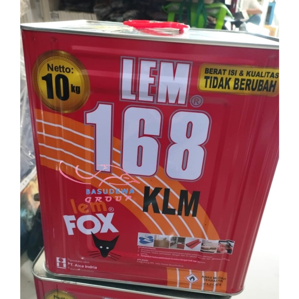 LEM KUNING FOX 168 KLM 10 kg / LEM FOX 168 KLM 10kg LEM SERBAGUNA