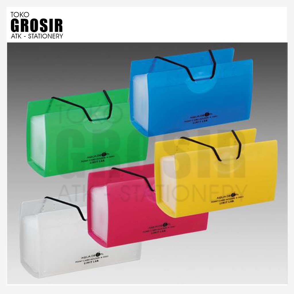 

LIHIT LAB TEMPAT KARTU Expanding Name card Holder 200P A-5003