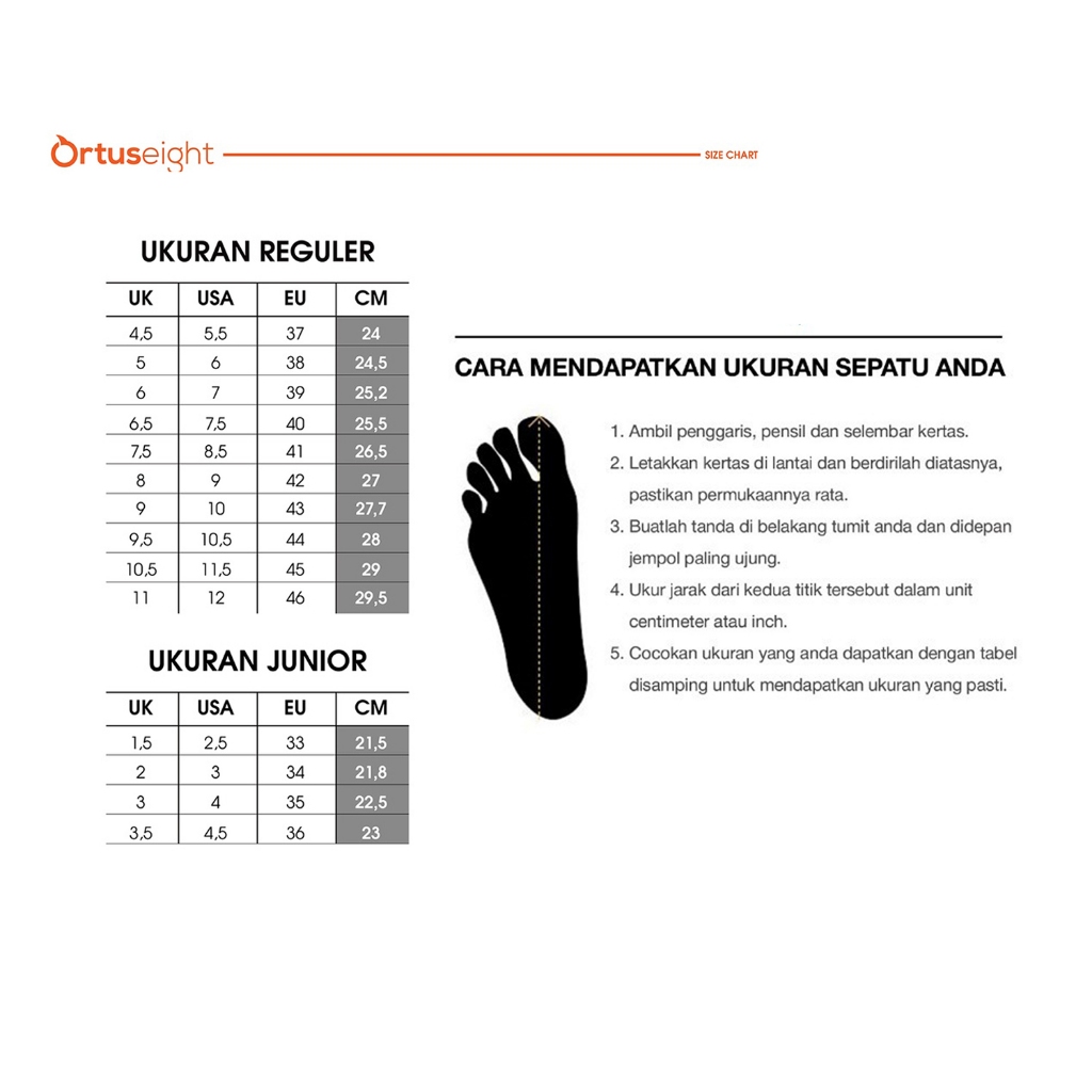 RB Sepatu Futsal Ortuseight JogoSala Vanquish Sintetis Rubber
