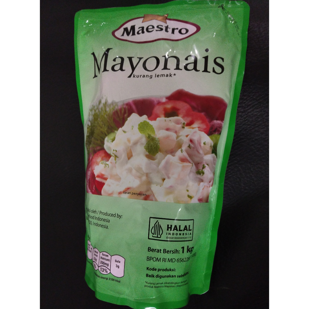 

Mayonais Maestro 1kg Halal