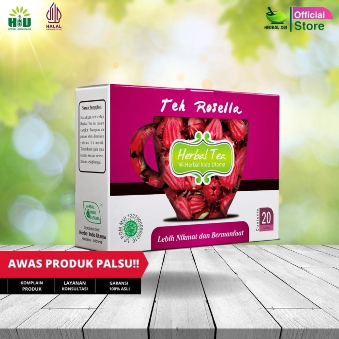 

Teh Rosella | MEMBANTU MENINGKATKAN DAYA TAHAN TUBUH | HERBA INDO UTAMA