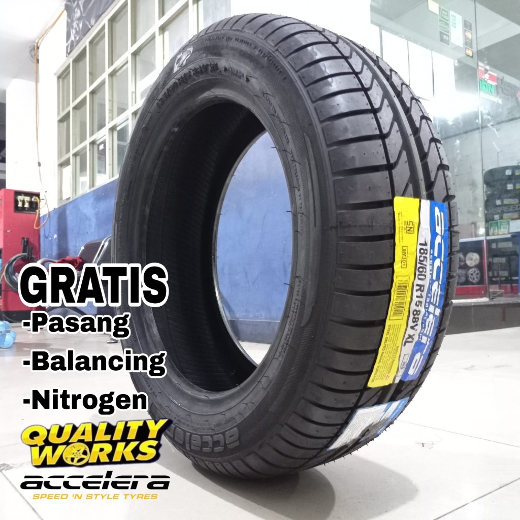 Promo Ban mobil ukuran standar Yaris ring 15 185 60 R15 | 185/60 R15 ACCELERA RHO