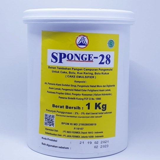 

SPONGE 28 SP PAIL 1 KG