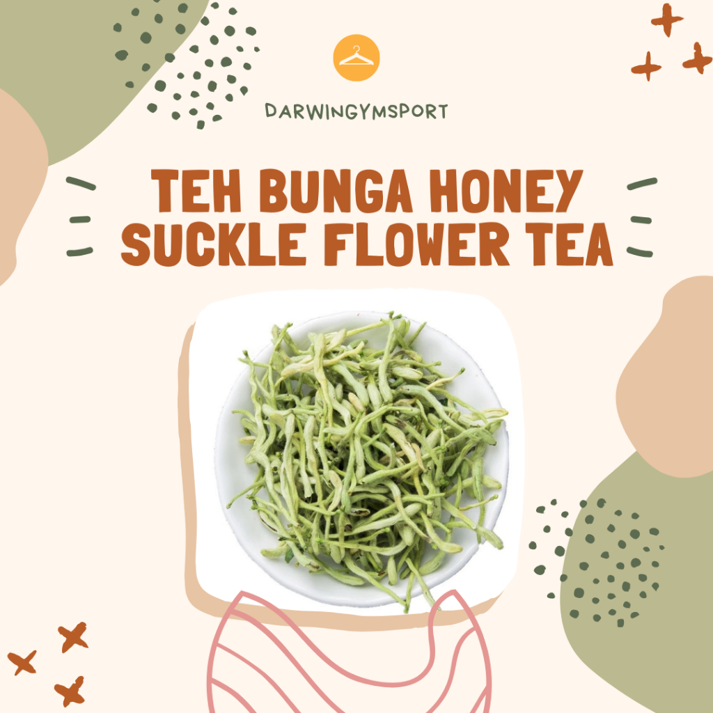 

TEH BUNGA HONEY SUCKLE FLOWER TEA / JIN YIN HUA PREMIUM 10GR
