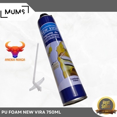 New Vira Lem PU Sealant FOAM Spray 750ml Busa Polyurethane Foam AN