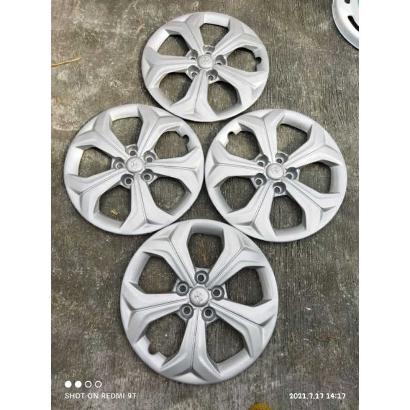 (4BIJI ATAU 1SET) WHEELDOP HYUNDAI Bhn Fiber RING 15&17 UNTUK L300, GRANDMAX,LUXIO,NEW CARRY DLL