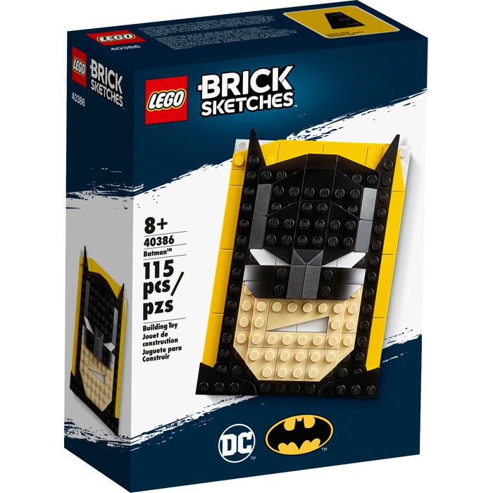 LEGO 40386 Brick Sketches Batman