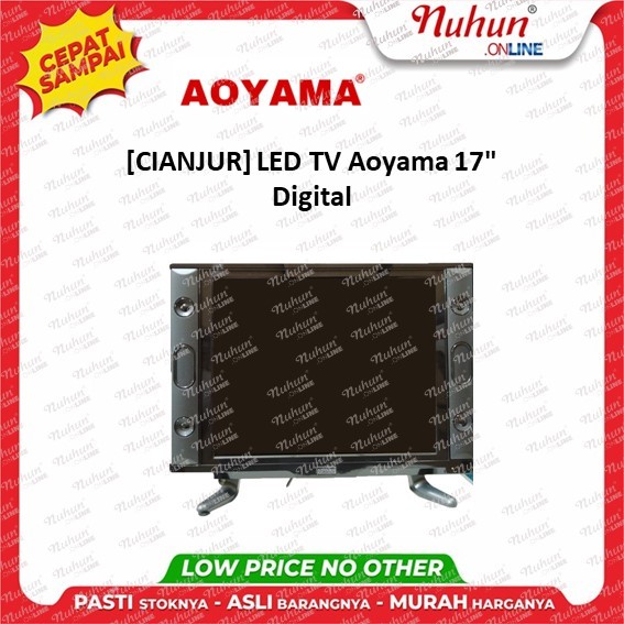 [CIANJUR] LED TV Aoyama 17" Digital