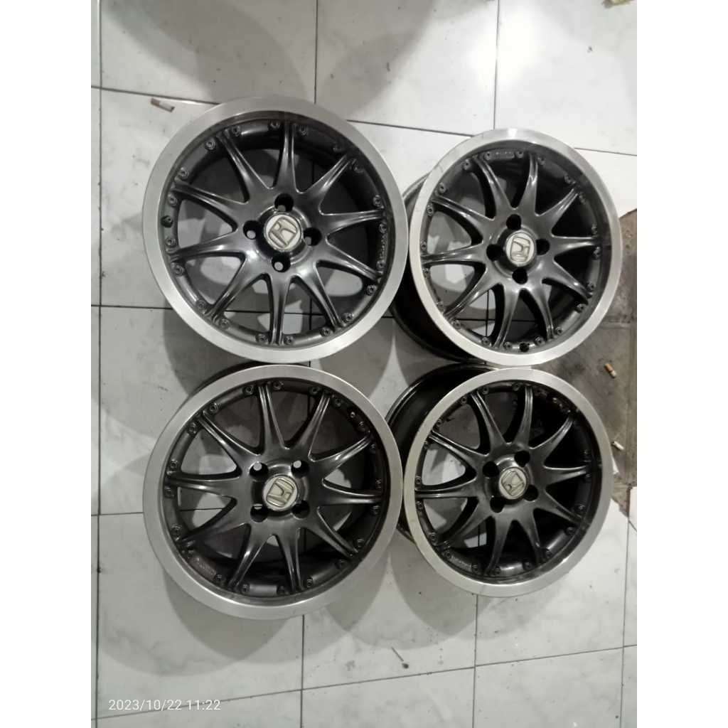 READY VELG MOBIL JAZZ V-TECH RING16 X6 4X100 ET53 GREY POLIS