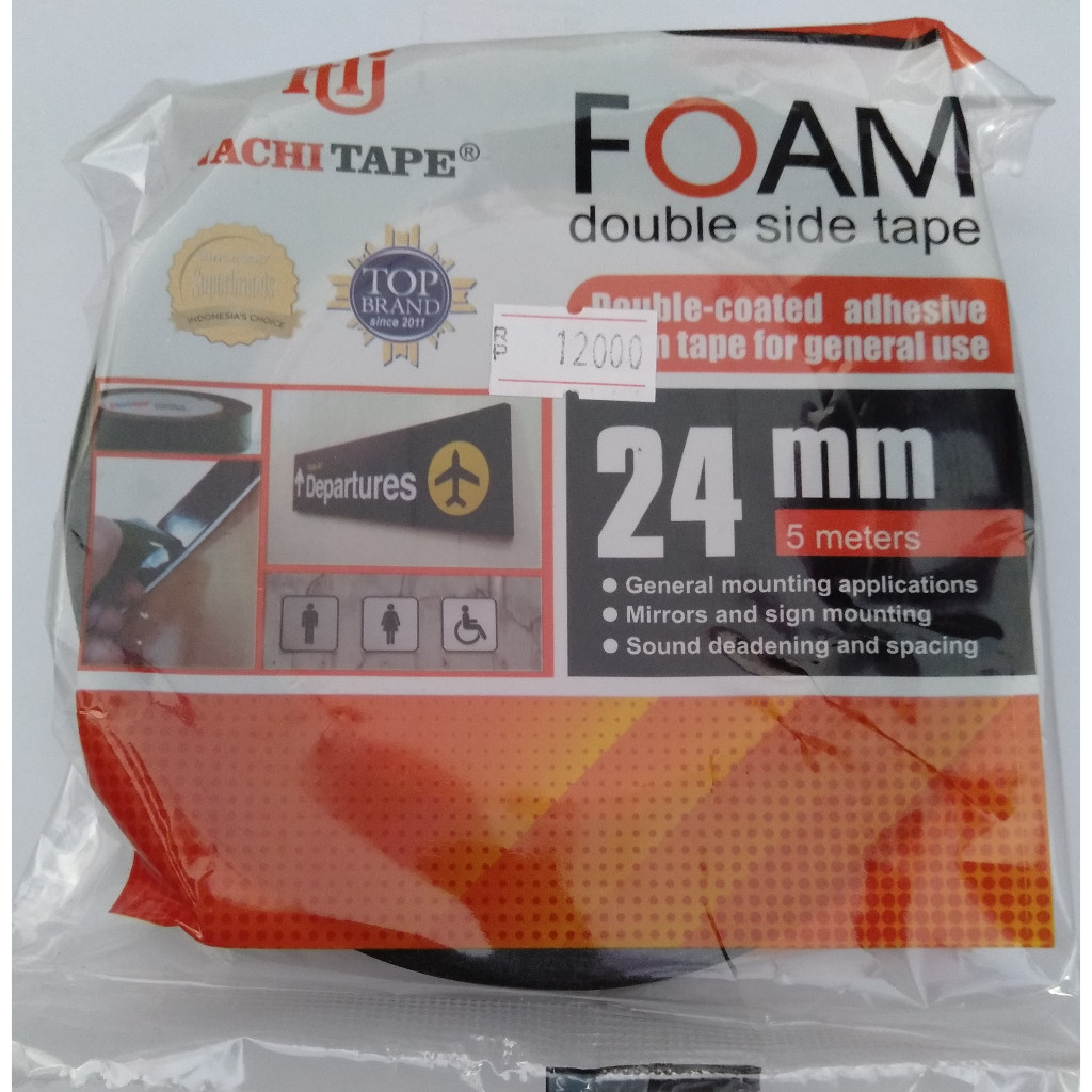 

double tape foam