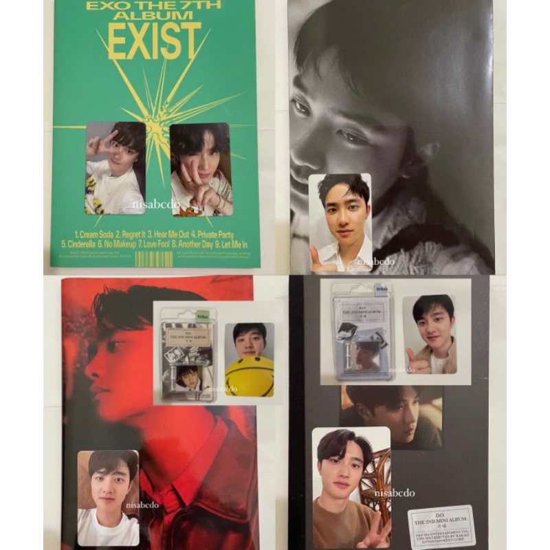 wts ready ina album exo kyungsoo expectation empathy exist photobook film note smini