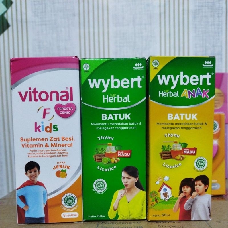 original Vitonal F anak wybert Herbal Batuk