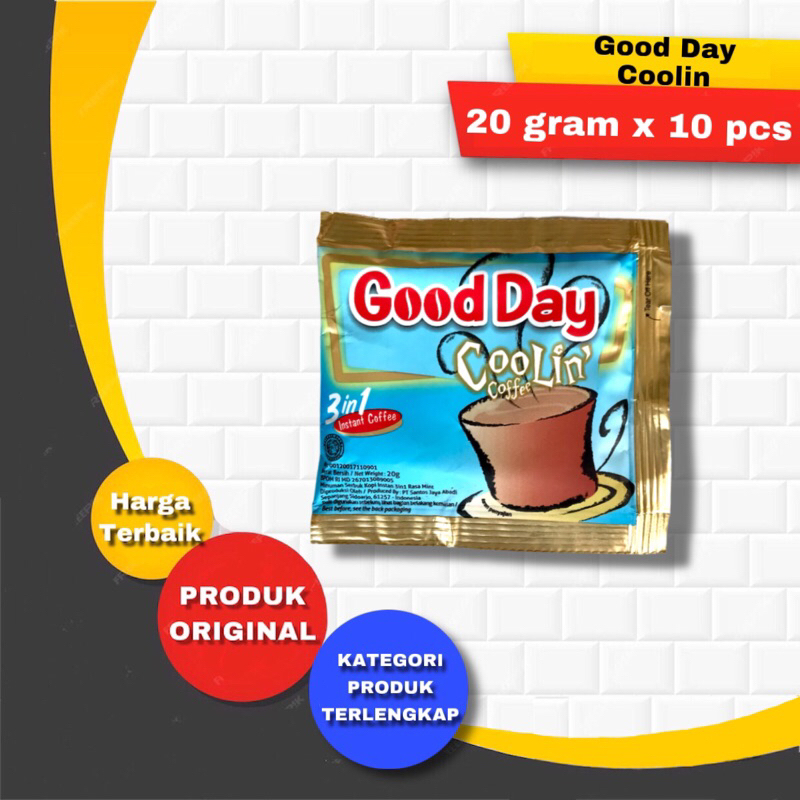 

Good Day Coolin Coffee 1 renceng Harga Kopi Sachet Instan