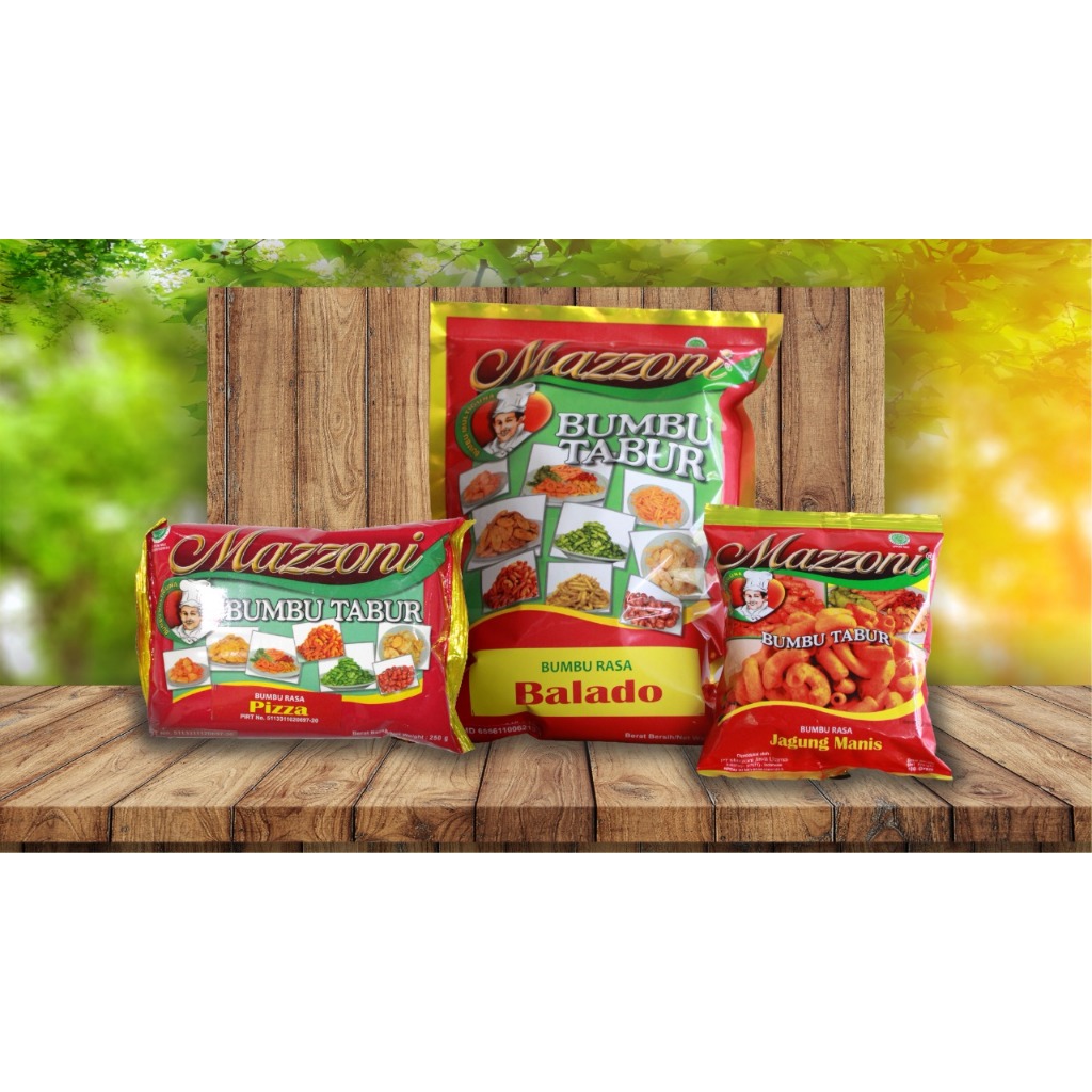 

MAZZONI BUMBU TABUR ENAK MURAH 1000GR