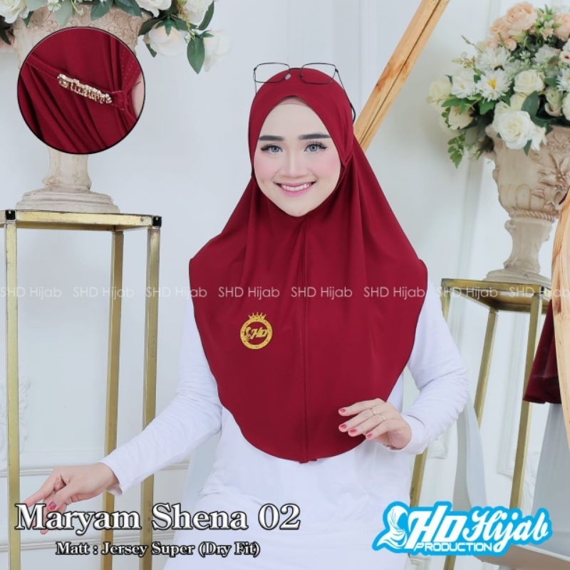 Jilbab Instan Bergo Maryam Shena 02 Ori SHD