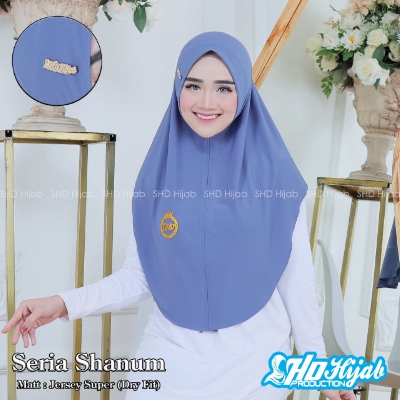 Jilbab Instan Bergo Seria Shanum Ori SHD