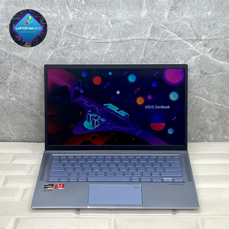 Laptop Gaming Editing Asus Zenbook UX431DA Amd Ryzen 7 Ram 8/512Gb