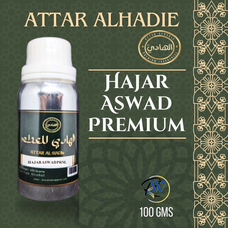 Hajar Aswad Premium BIBIT PARFUM MURNI BY ATTAR ALHADIE