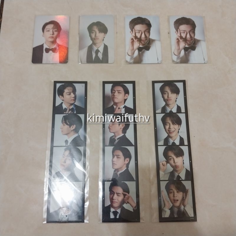 READY STOCK BTS THE FACT CHINA TFMA CHINA PC PHOTOCARD FILMSTRIP JUNGKOOK TAEHYUNG JIMIN RM PC PHOTO