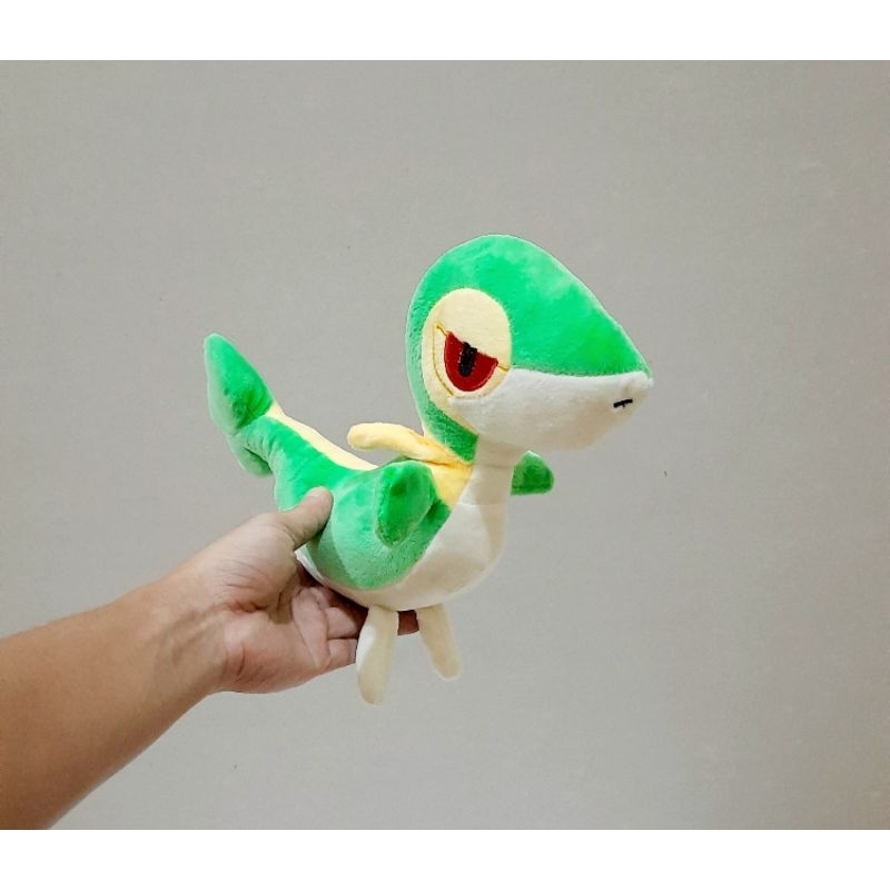 Boneka Pokemon Unik Snivy Size 30 cm/ Pokemon Unik/ Snivy