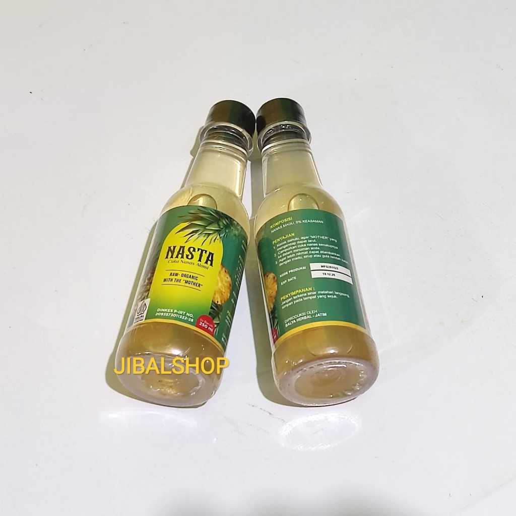 

Cuka Nanas NASTA Raw Organic With the Mother 250 ml