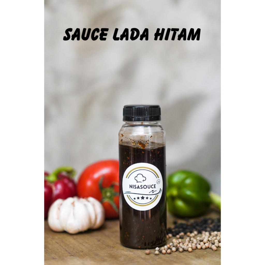 

Sauce Lada Hitam/Black Paper Sauce Home Made (Premium Sauce)