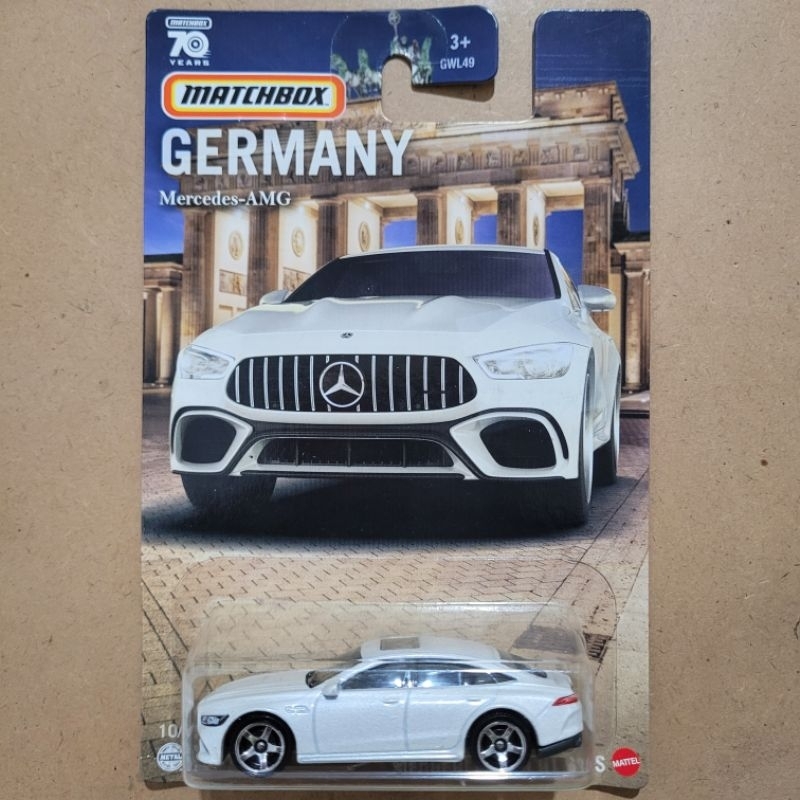 MATCHBOX MERCEDES-AMG GT 63 S / GERMANY [ WHITE ]