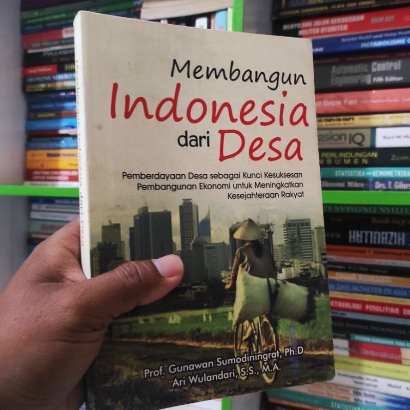 (ori) buku membangun indonesia dari desa- prof. gunawan sumodiningrat