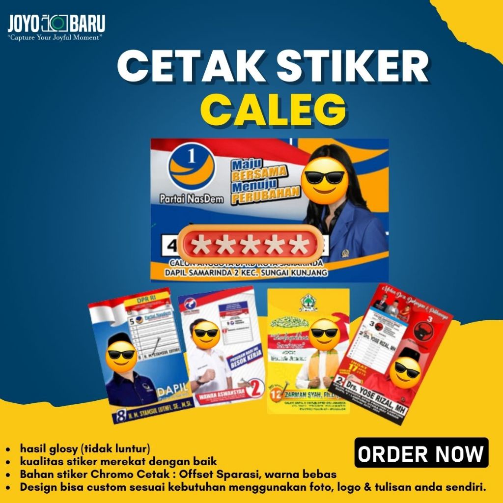 

CETAK STIKER CALEG / PARTAI KAMPANYE PEMILU PILPRES