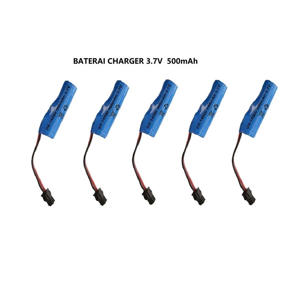 BATRE CAS RC 3.7 VOLT 500 MAH BATERAI CHARGE MOBIL RC REMOTE CONTROL