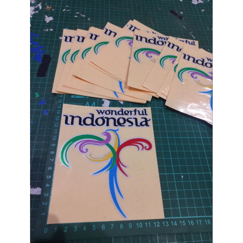 

sticker cutting / sticker pesona indonesia