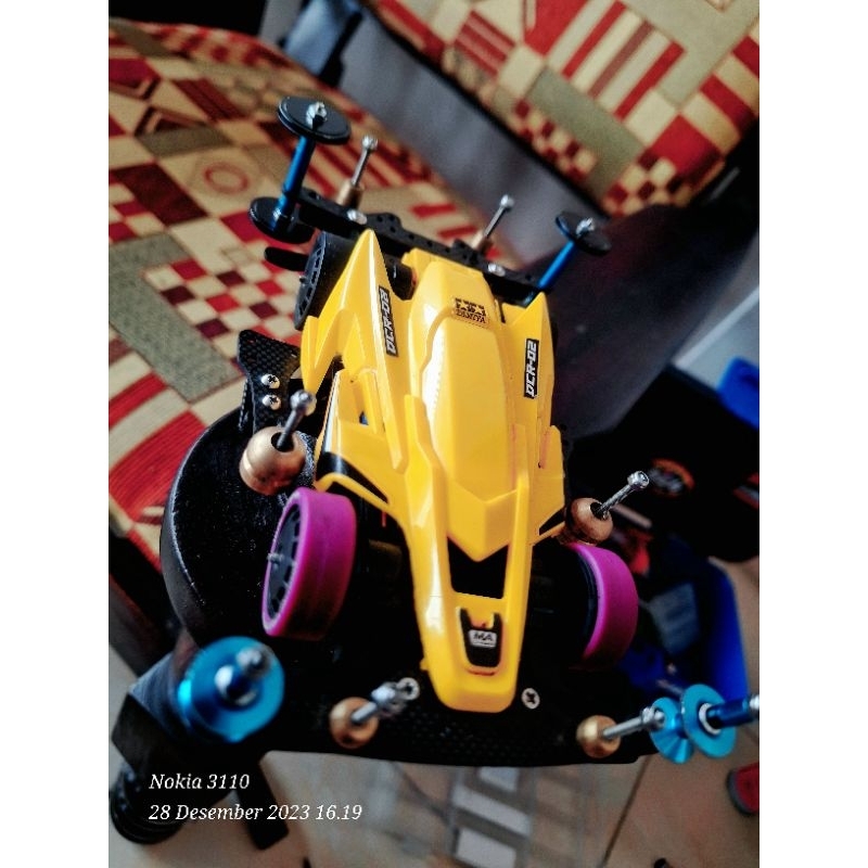 CHASSIS CARBON S2 SIDE DAMPER RTR TAMIYA 4WD