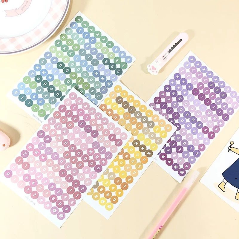 

Stiker Huruf Deco Alphabet Untuk Diary Aesthetic Sticker Dekorasi Jurnal Scrapbook Stiker Alat Tulis Simple Hadiah Keyboard Stiker Alpabet Huruf Angka Kartun Lucu Beruang Stiker Untuk Dekor Buku Jurnal / Diary-Eghrerr stiker Candy Color English TS cod