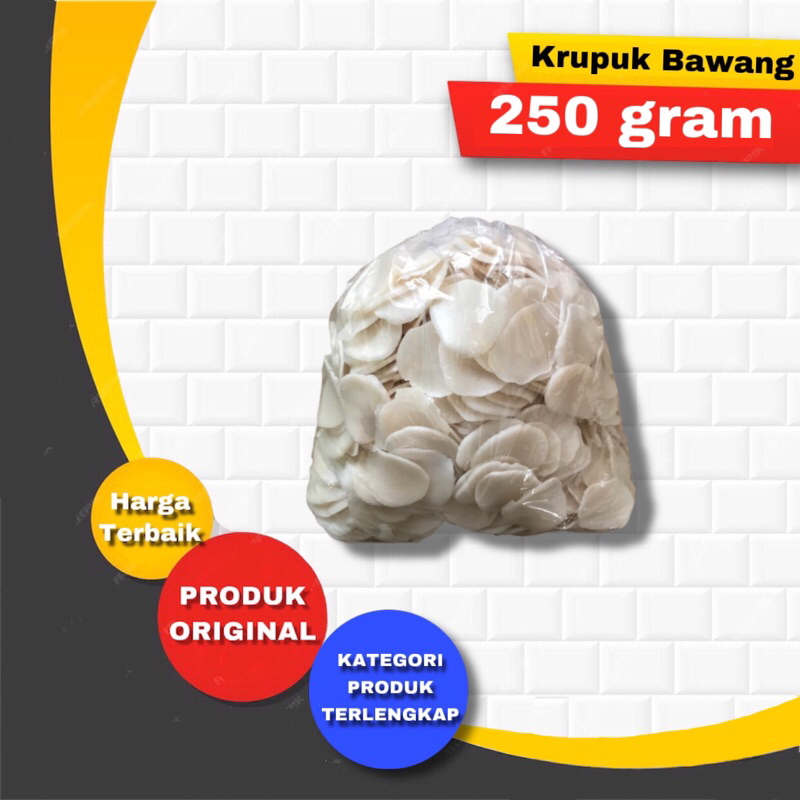 

Kerupuk bawang 250 gram