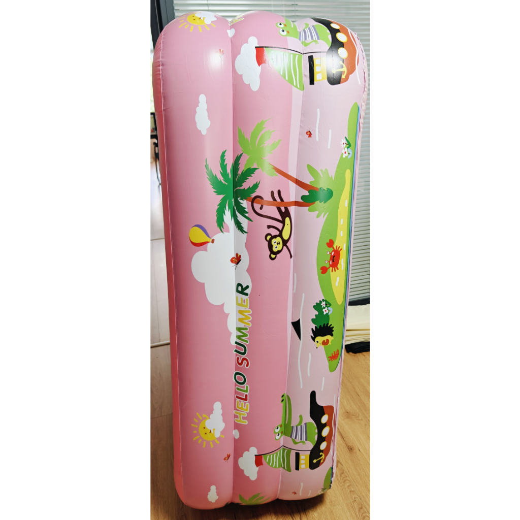 Kolam Renang Anak warna PINK / Kolam Mandi Bola Inflatable Pool 1,5 Meter Kolam 3 Ring Baby SPAMurah