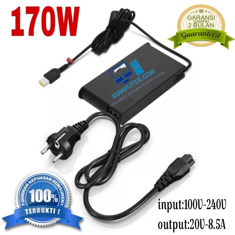 Adaptor Charger Lenovo Legion 5 Ryzen 4600H GTX 1650ti 20v 8.5 USB silm