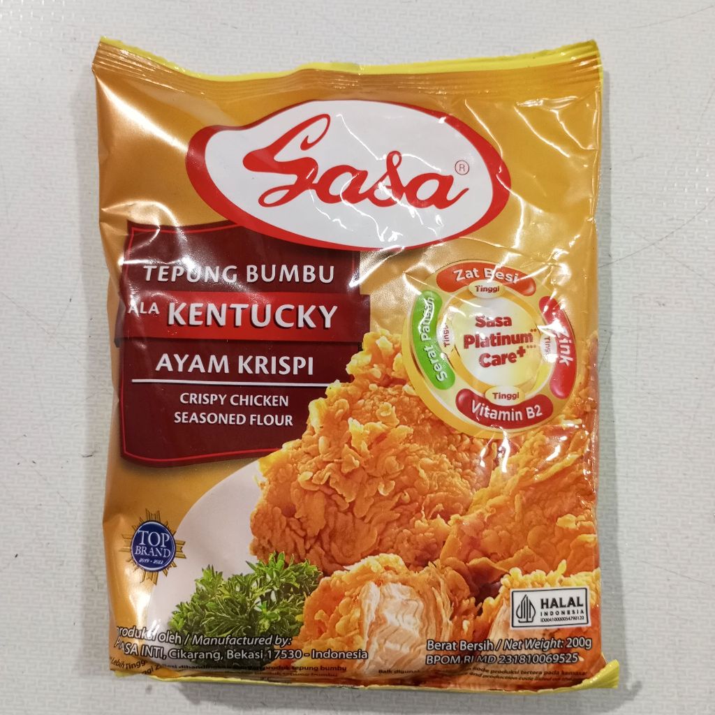 

Sasa Tepung Kentucky Ayam Krispi 200 gram