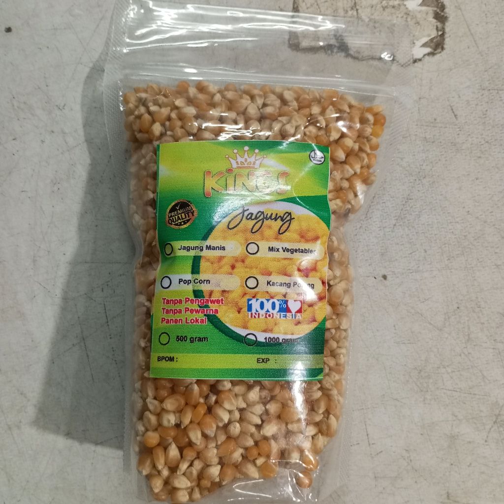 

Kings Jagung Popcorn 500 gram
