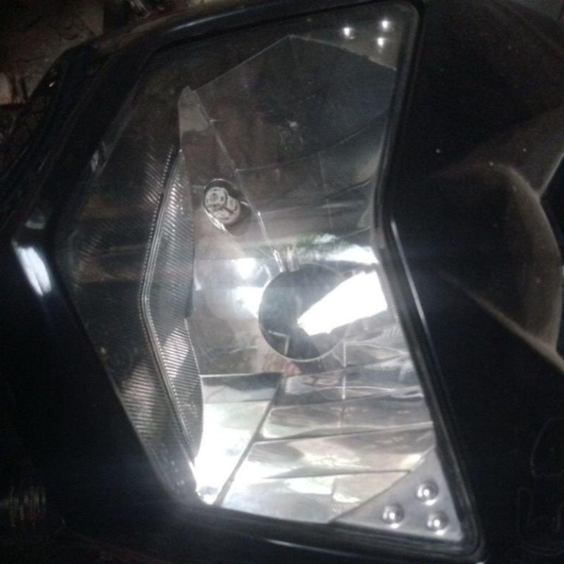 lampu depan set batok winsil Kawasaki ninja rr new