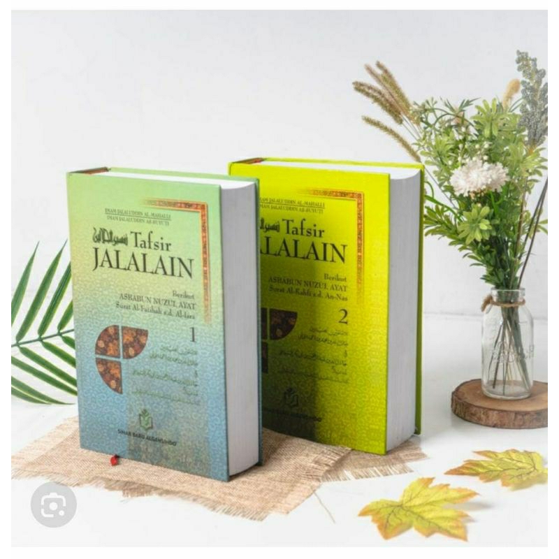 Terjemahan Tafsir jalalain jilid 1 dan 2,Jalalen Original Kertas hvs