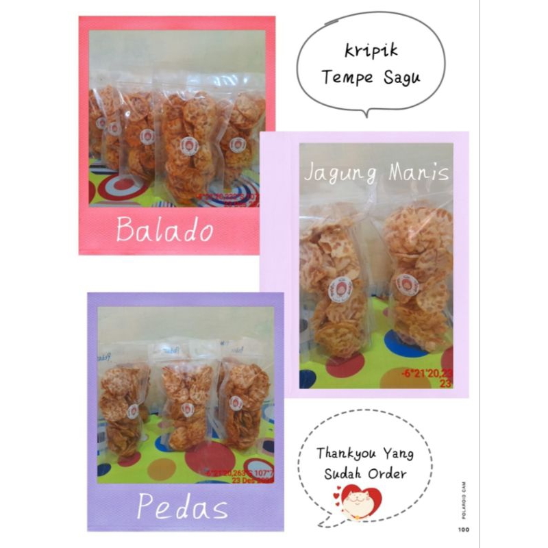

Kripik Tempe Sagu