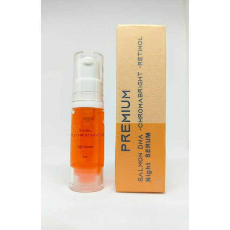 PREMIUM SALMON DNA - RETINOL Night SERUM - Serum Flek - Serum Whitening