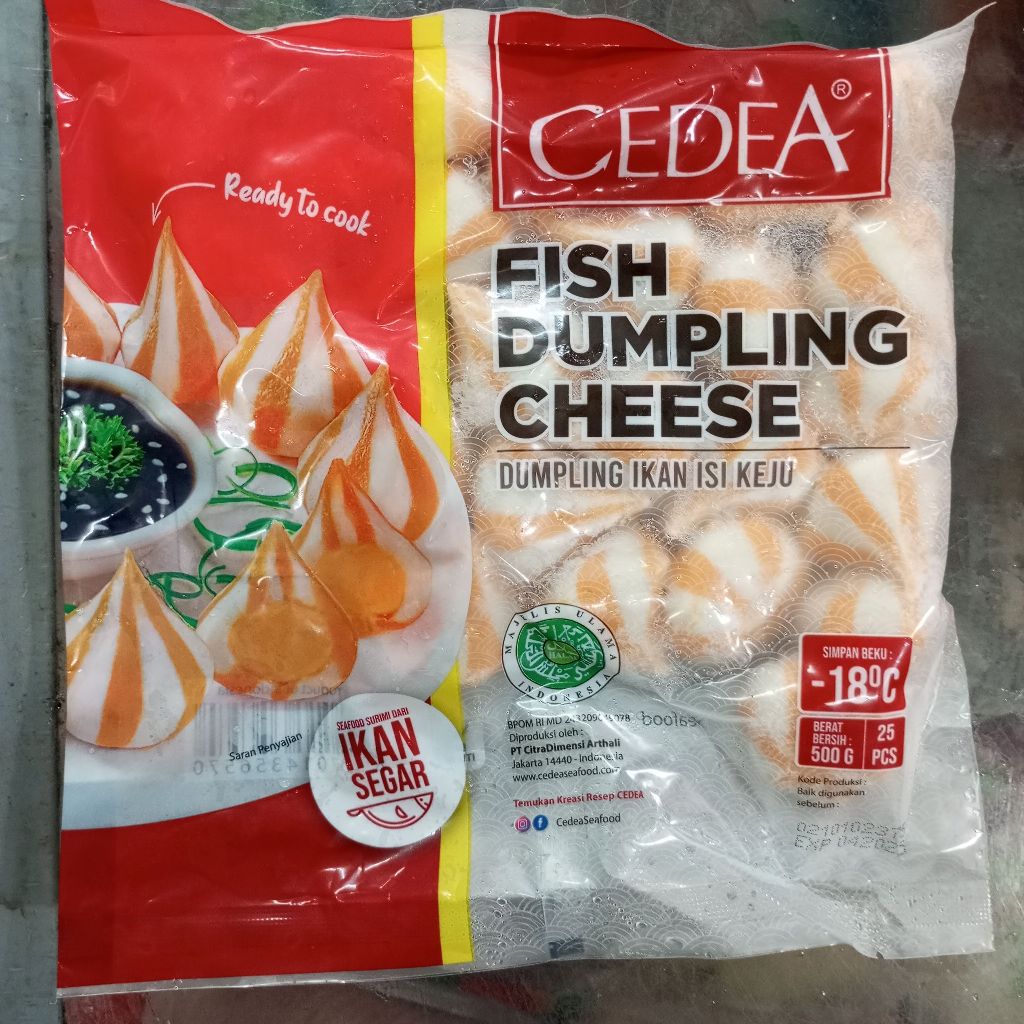 

Cedea Dumpling Keju 500gram