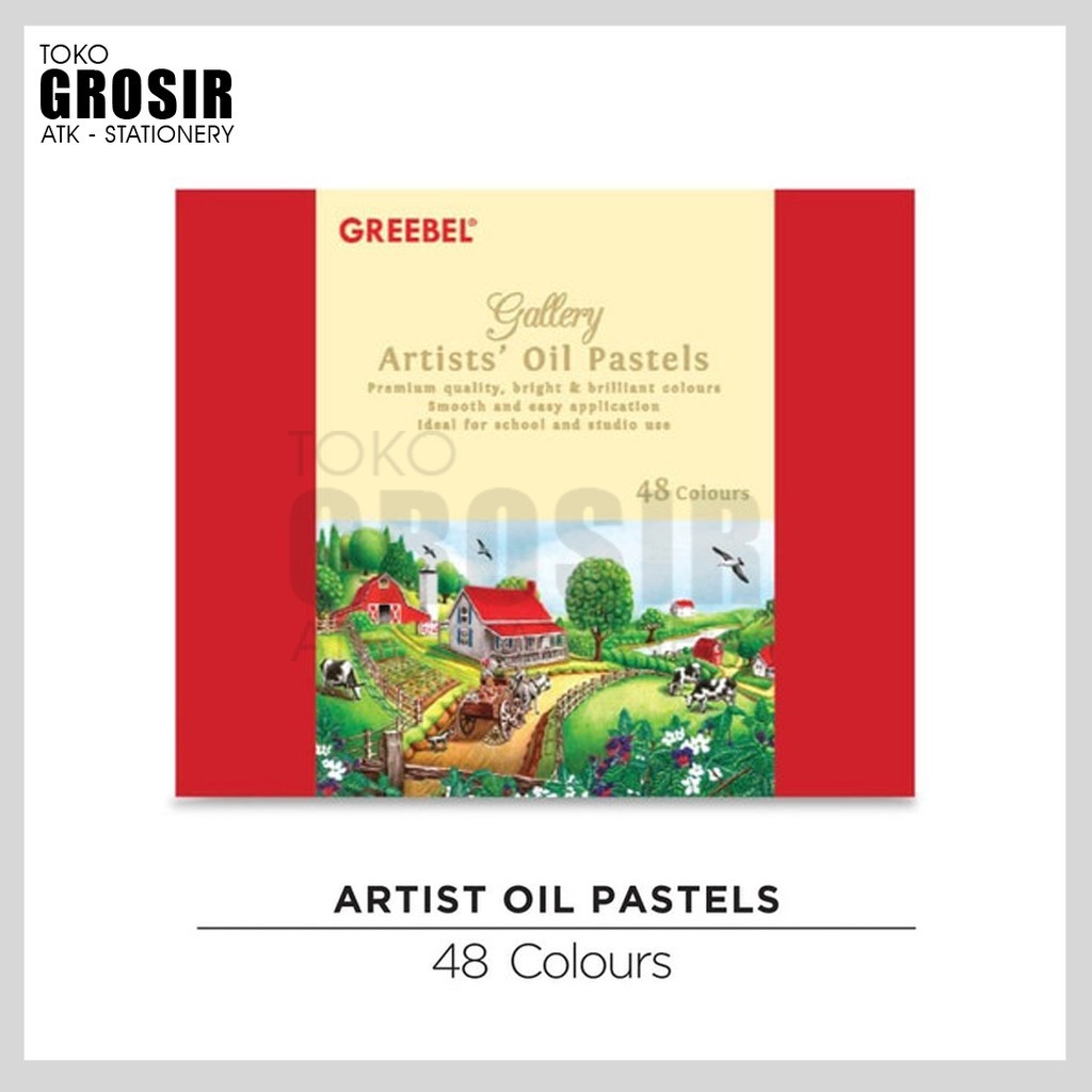 

CRAYON ARTISI OIL PASTEL GREEBEL (48 WARNA)