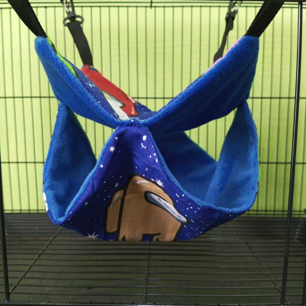 ADEWAP GLIDER Hammock Sleeping Pouch 2 Tingkat motif / Hangin