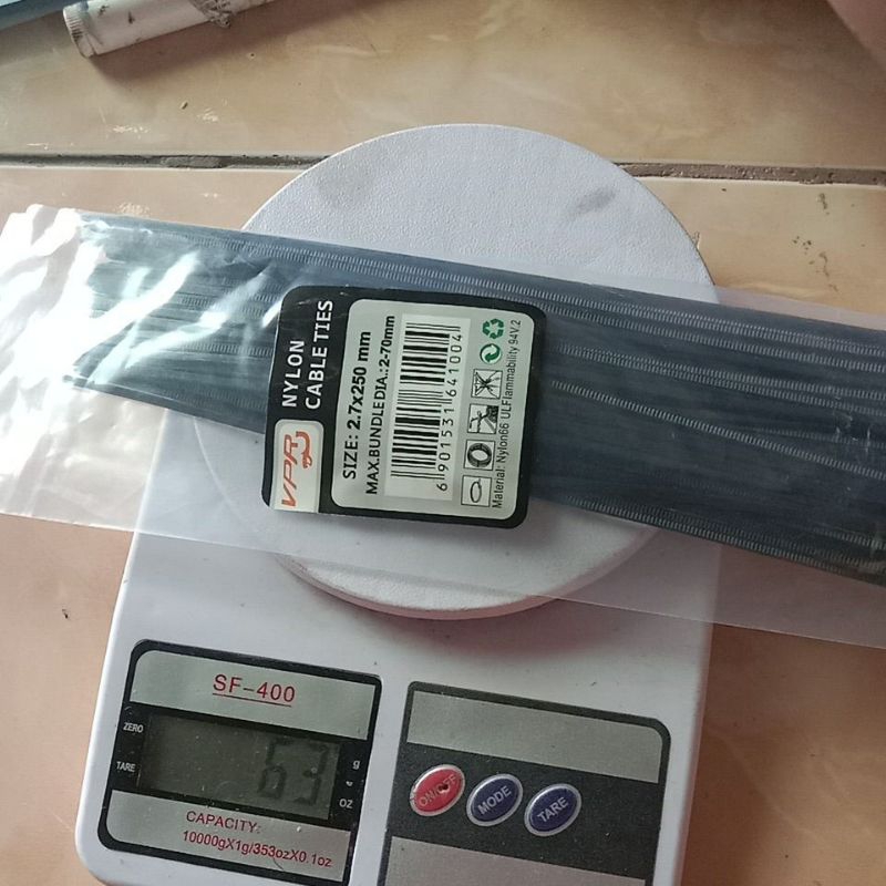 

tali ties2.7x250 isi 100