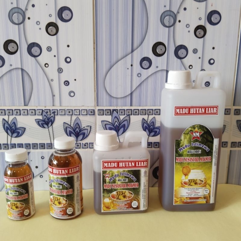 

Madu Nusantara makmur Hutan Liar 1 kg