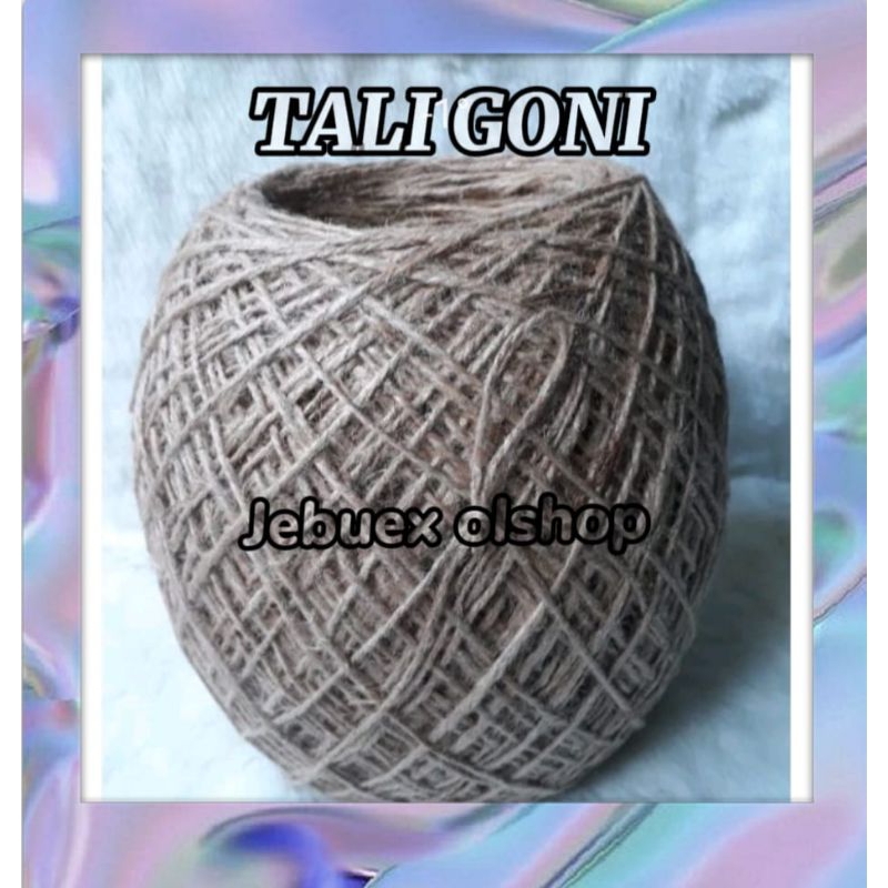 

TALI GONI TALI RAMI TALI KERAJINAN KECIL 2ply 2mm 500meter